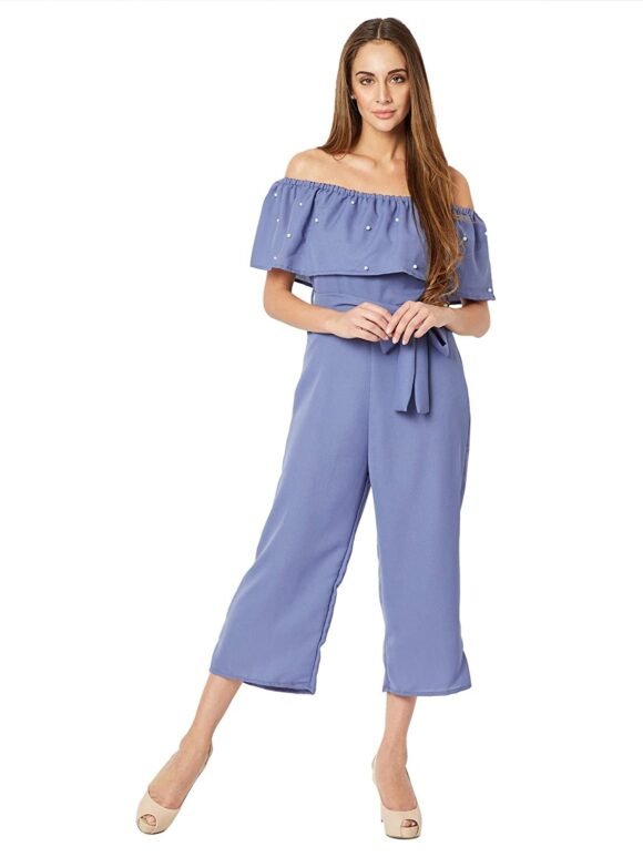 Miss Chase Women's Synthetic Midi Jumpsuit - Image 2