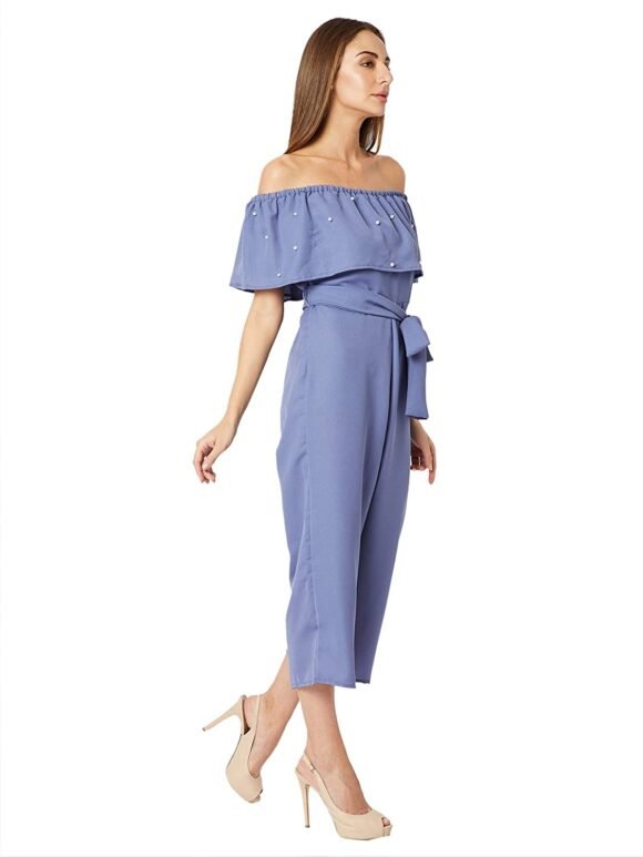 Miss Chase Women's Synthetic Midi Jumpsuit - Image 3