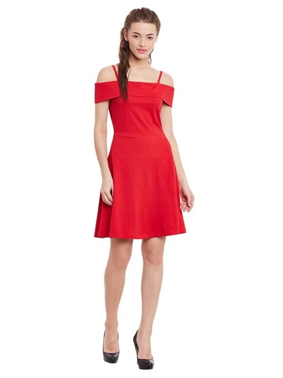 Miss Chase Women's Synthetic Skater Dress - Image 2