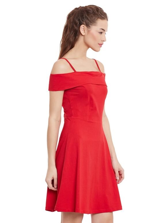 Miss Chase Women's Synthetic Skater Dress - Image 3